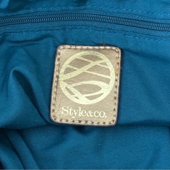 Style & Co. Gold Handbag Stylish Purse - Picture 12 of 15